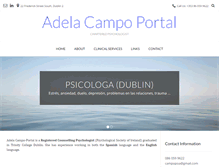 Tablet Screenshot of adelacampoportal.com